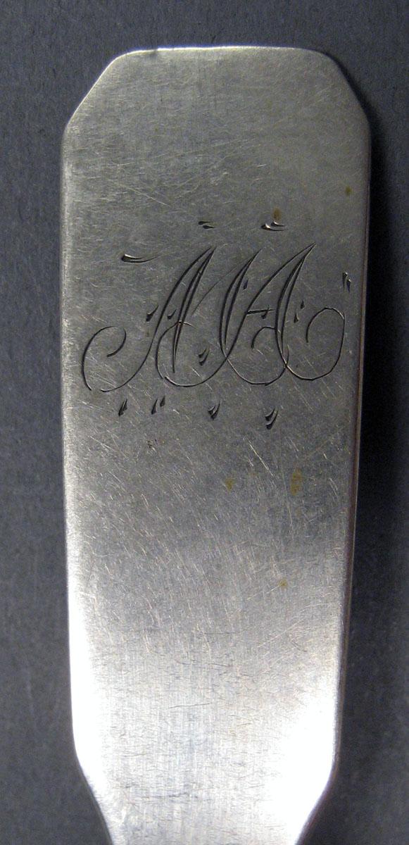 1998.0004.1917.002 Silver Spoon engraving