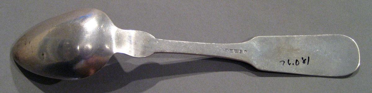 1998.0004.191 Silver Spoon underside