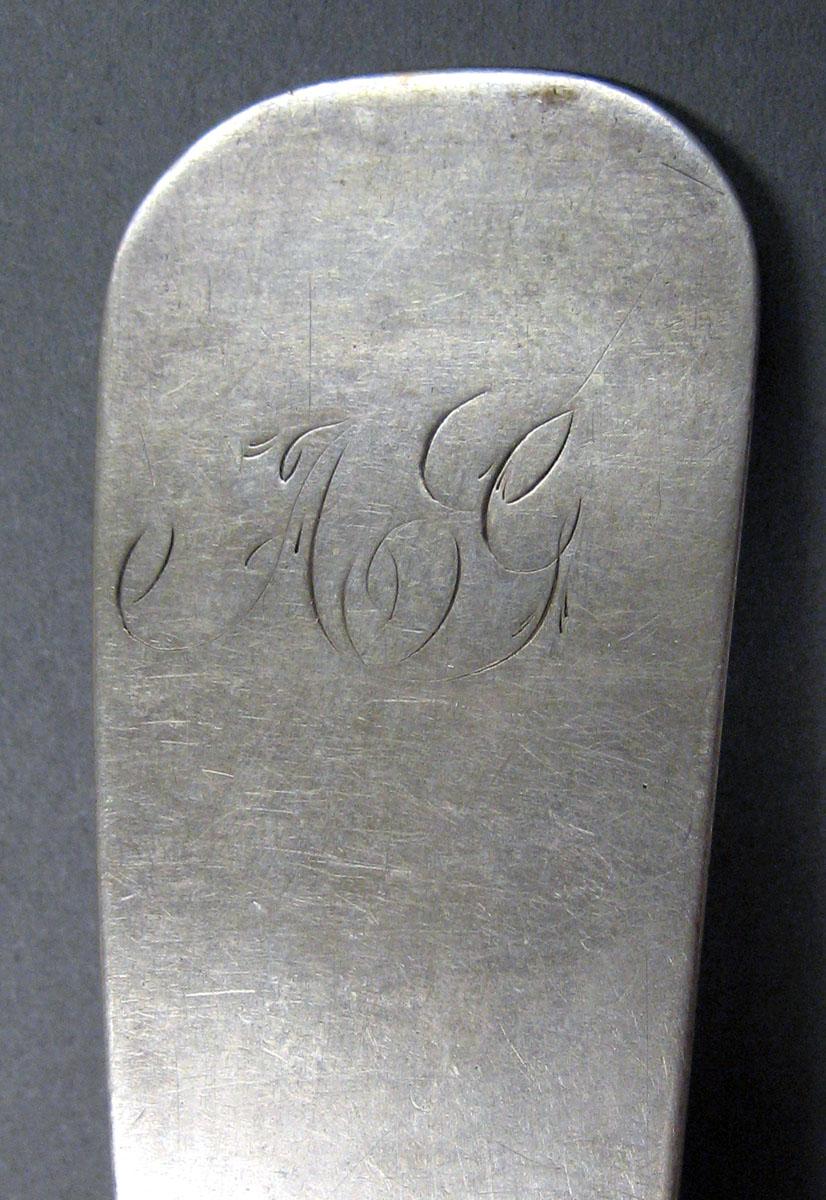 1998.0004.1920 Silver Spoon engraving