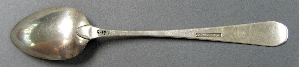 1998.0004.1921 Silver Spoon underside