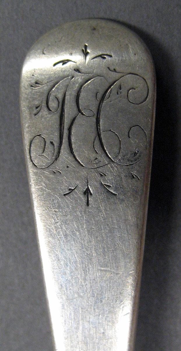 1998.0004.1923 Silver Spoon engraving