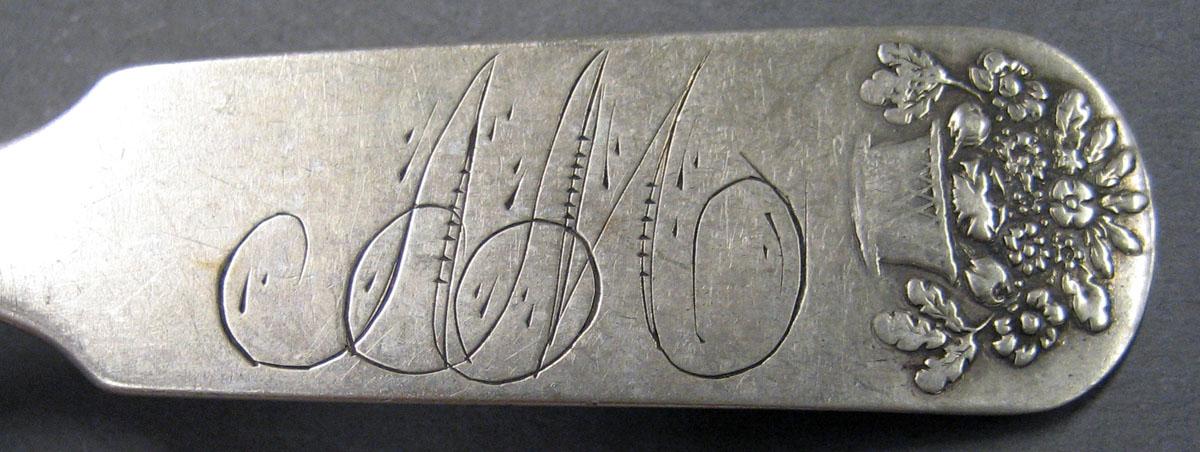 1998.0004.1926 Silver Spoon engraving