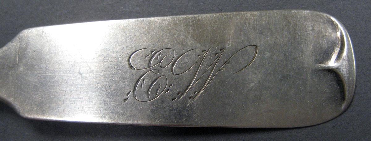 1998.0004.1927.002 Silver Spoon engraving
