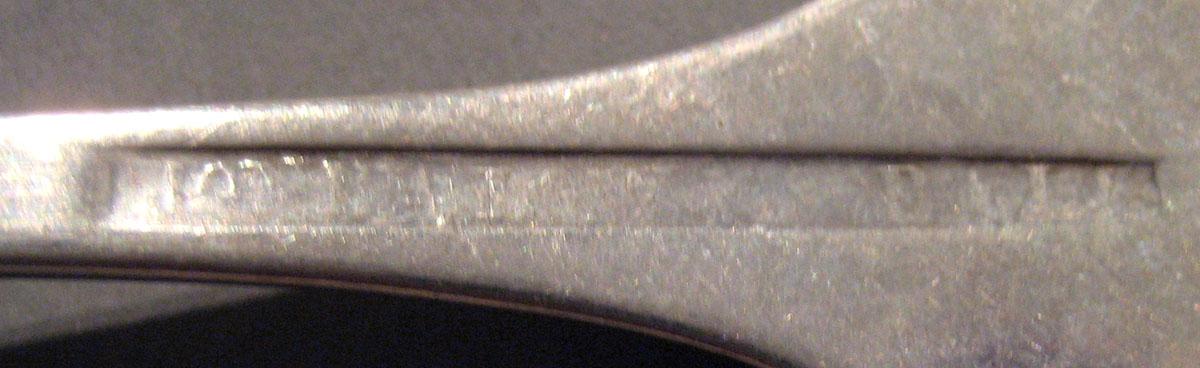 1998.0004.192 Silver Spoon mark