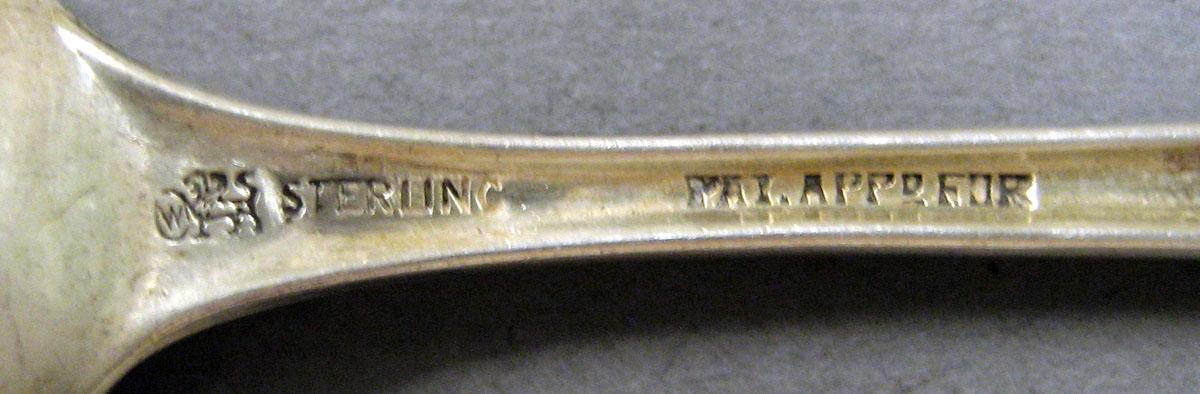 1998.0004.1930 Silver Spoon mark