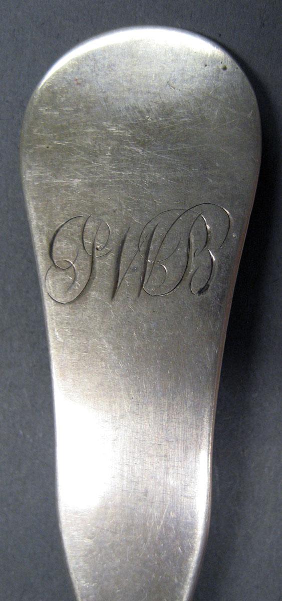 1998.0004.1932.001 Silver Spoon engraving