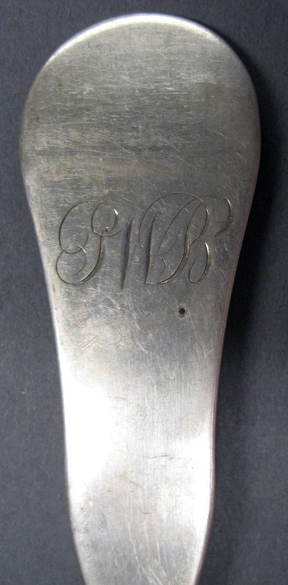 1998.0004.1932.003 Silver Spoon engraving