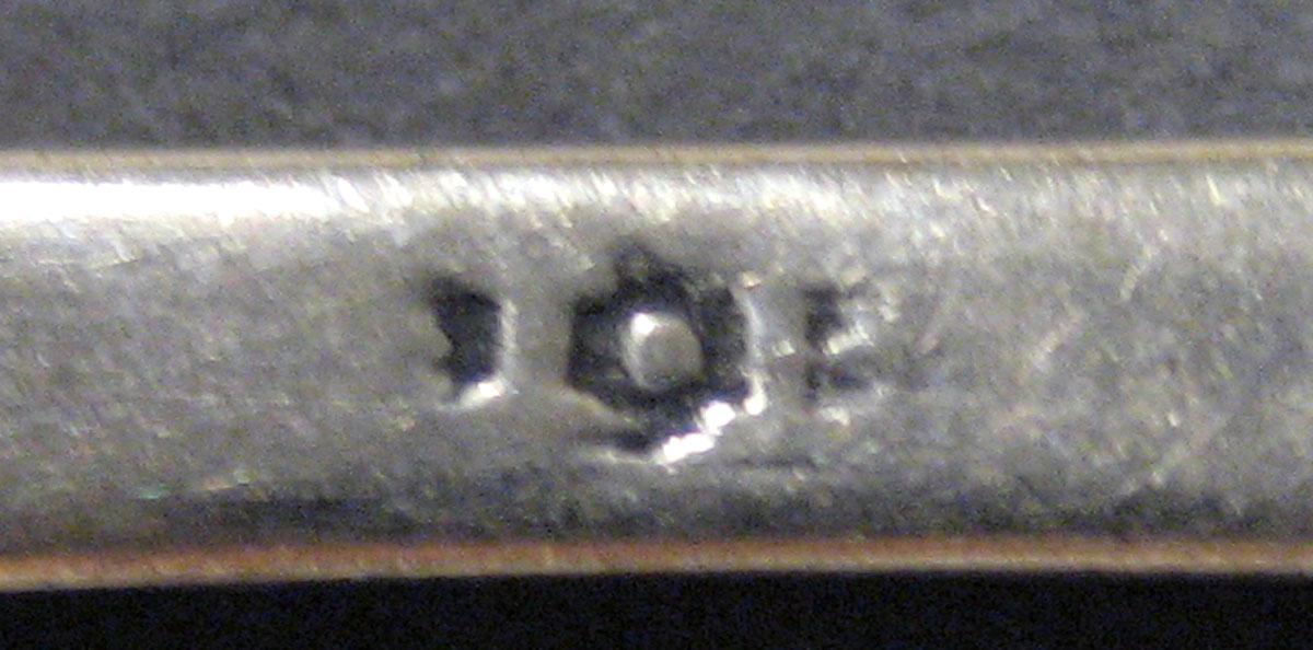 1998.0004.1934 Silver Spoon mark
