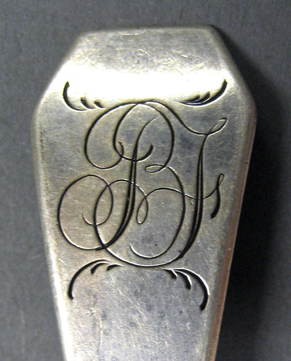 1998.0004.1935.001 Silver Spoon engraving