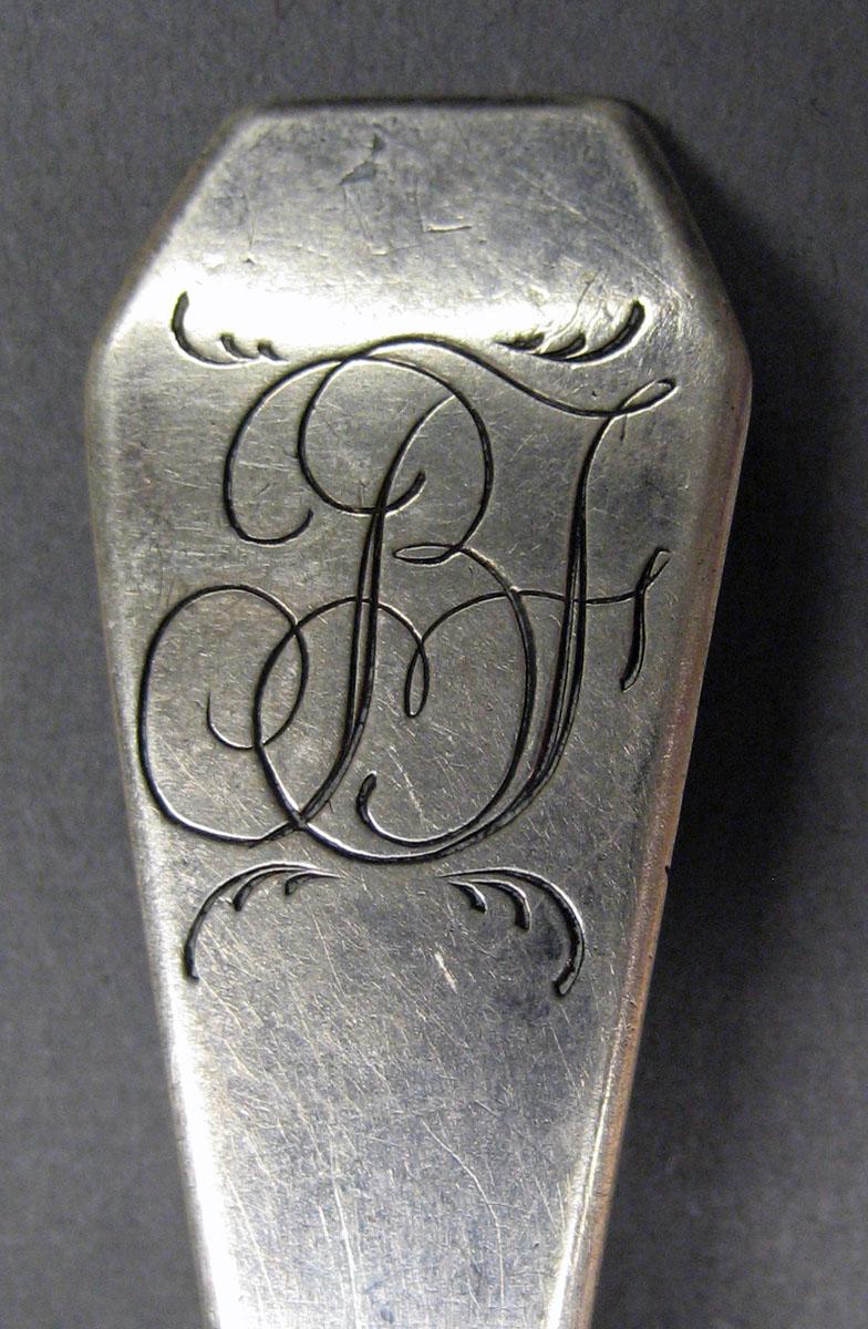 1998.0004.1935.002 Silver Spoon engraving