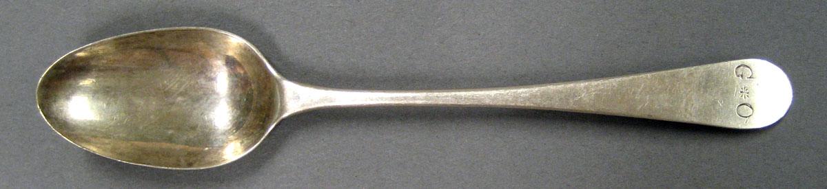 1998.0004.1940 Silver Spoon upper surface