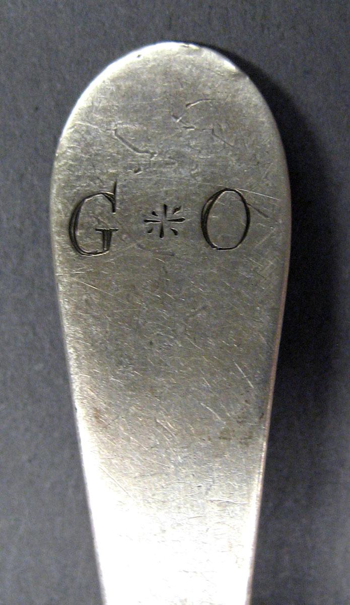 1998.0004.1940 Silver Spoon engraving