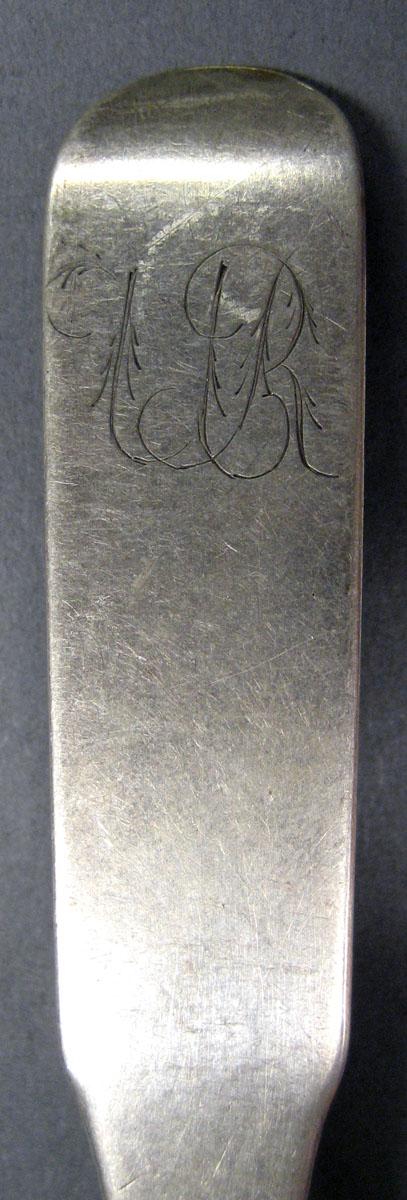 1998.0004.1941 Silver Spoon engraving