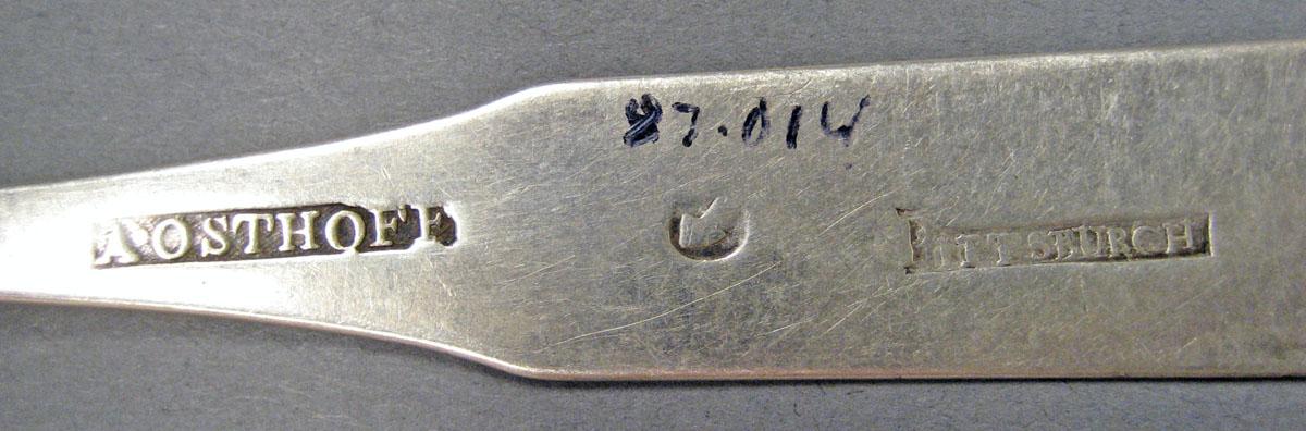 1998.0004.1941 Silver Spoon mark