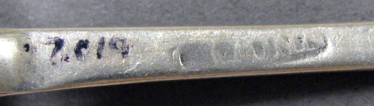 1998.0004.1946 Silver Spoon mark