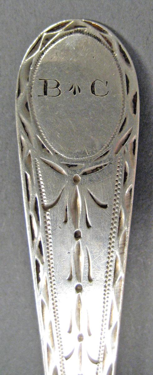 1998.0004.1948 Silver Spoon engraving