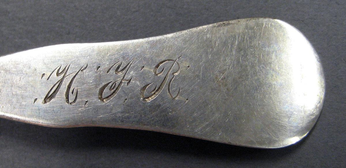 1998.0004.1952 Silver Spoon engraving