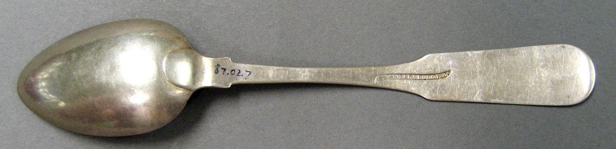 1998.0004.1954 Silver Spoon underside