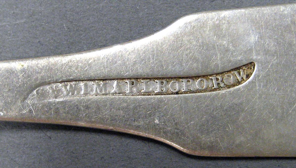1998.0004.1954 Silver Spoon mark