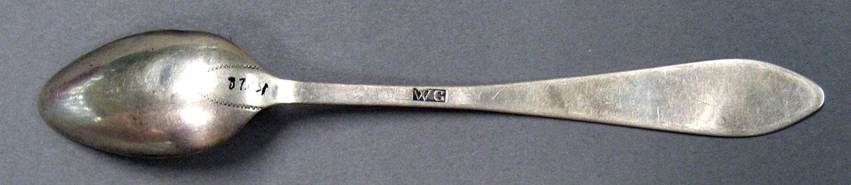 1998.0004.1958.001 Silver Spoon underside