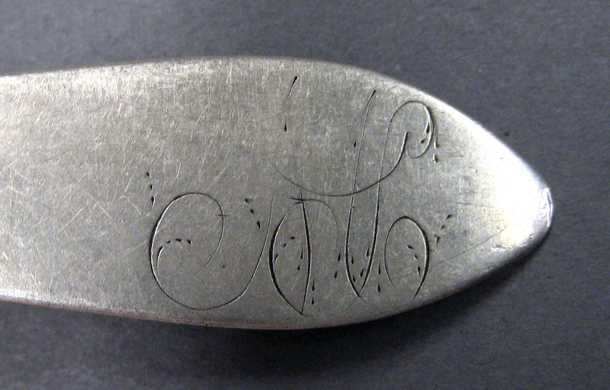 1998.0004.1958.002 Silver Spoon engraving