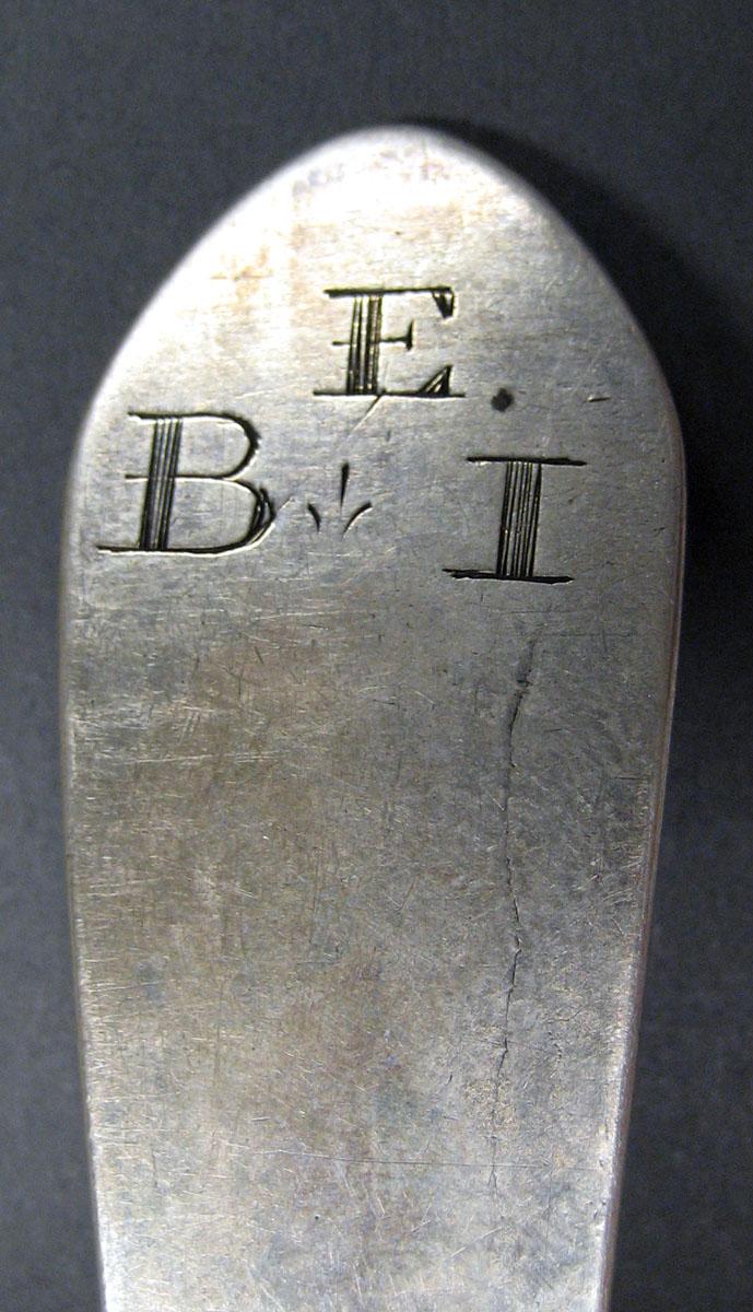1998.0004.1959.002 Silver Spoon engraving