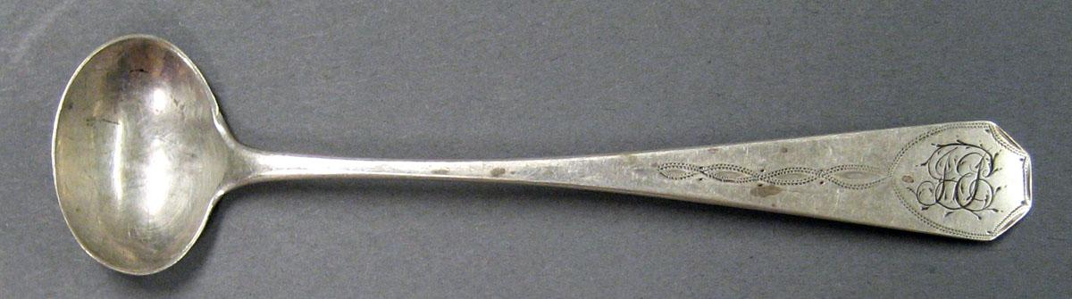 1998.0004.1960 Silver Spoon upper surface