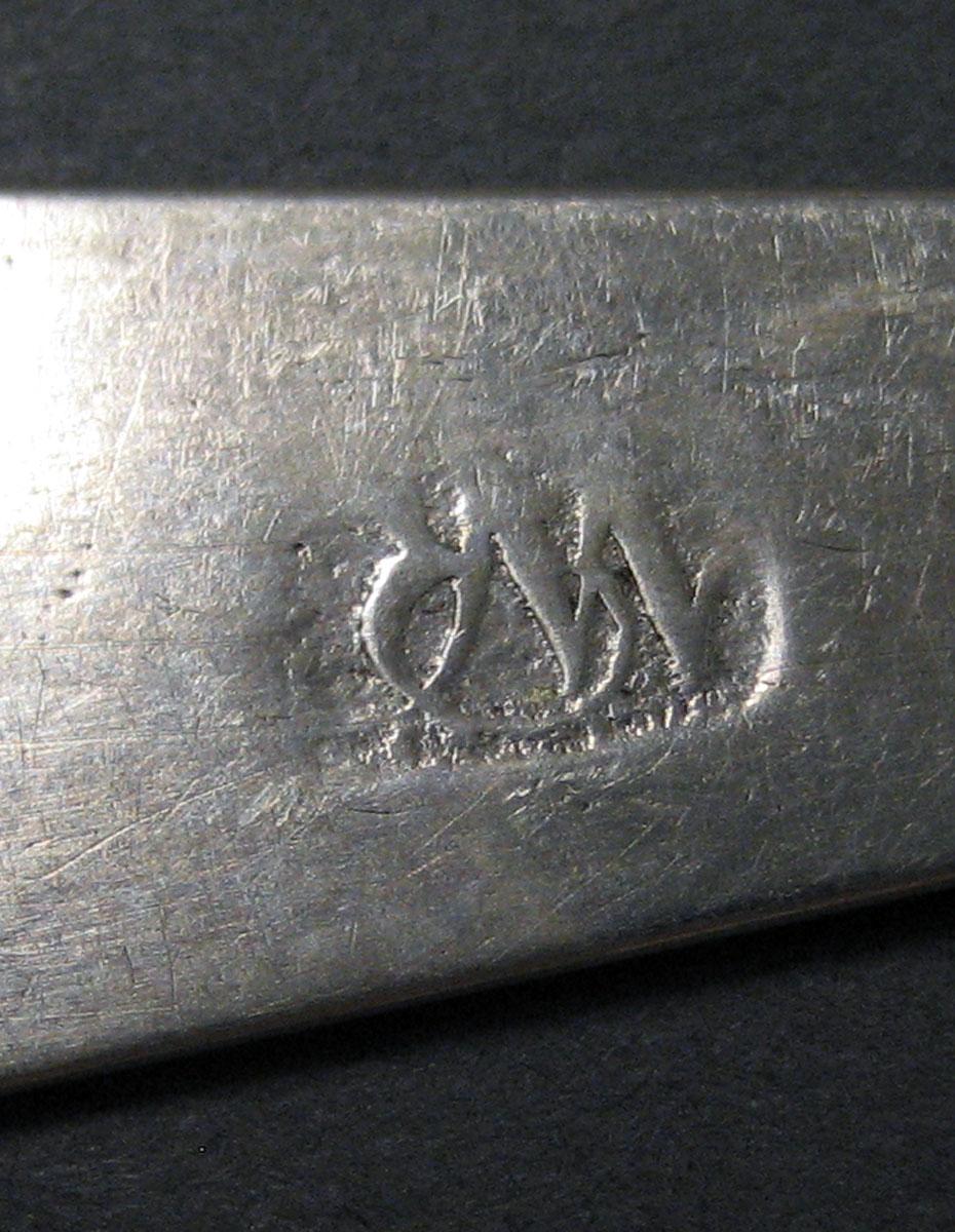 1998.0004.1960 Silver Spoon mark