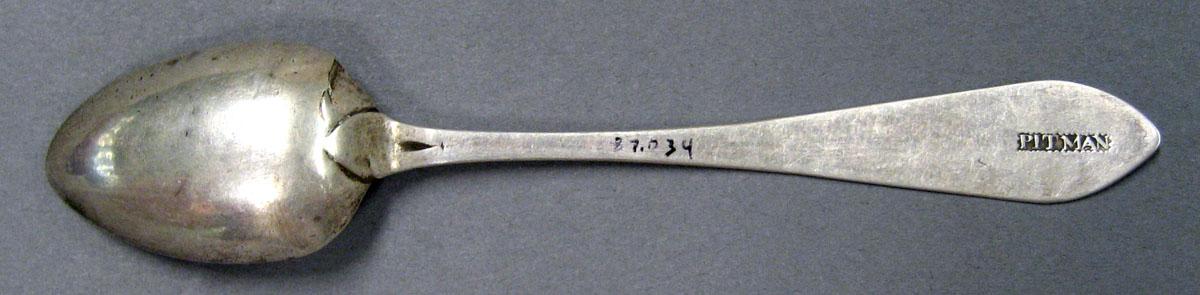 1998.0004.1961 Silver Spoon underside