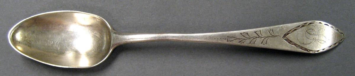 1998.0004.1962 Silver Spoon upper surface