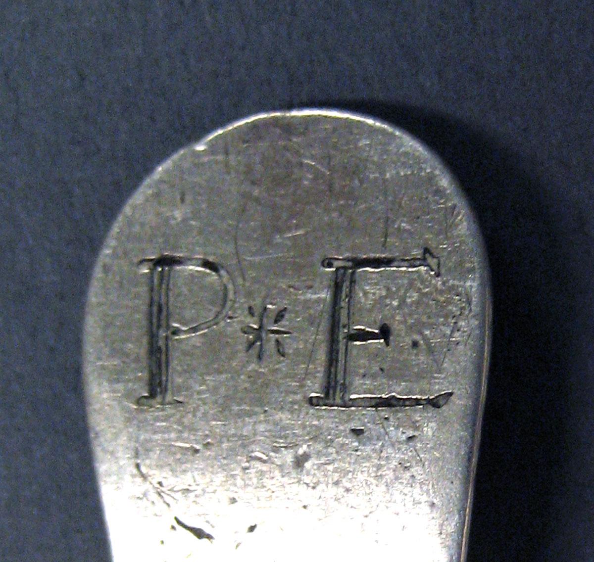 1998.0004.1964 Silver Spoon engraving
