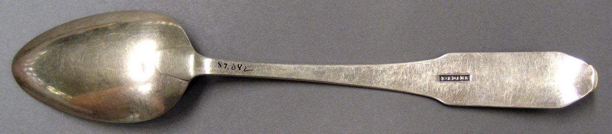 1998.0004.1968 Silver Spoon underside