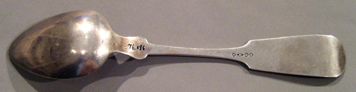 1998.0004.196 Silver Spoon underside