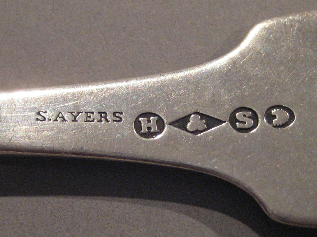 1998.0004.196 Silver Spoon mark