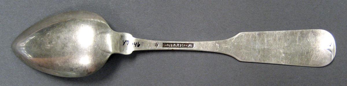 1998.0004.1972 Silver Spoon underside