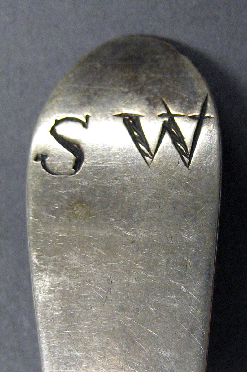 1998.0004.1974 Silver Spoon engraving
