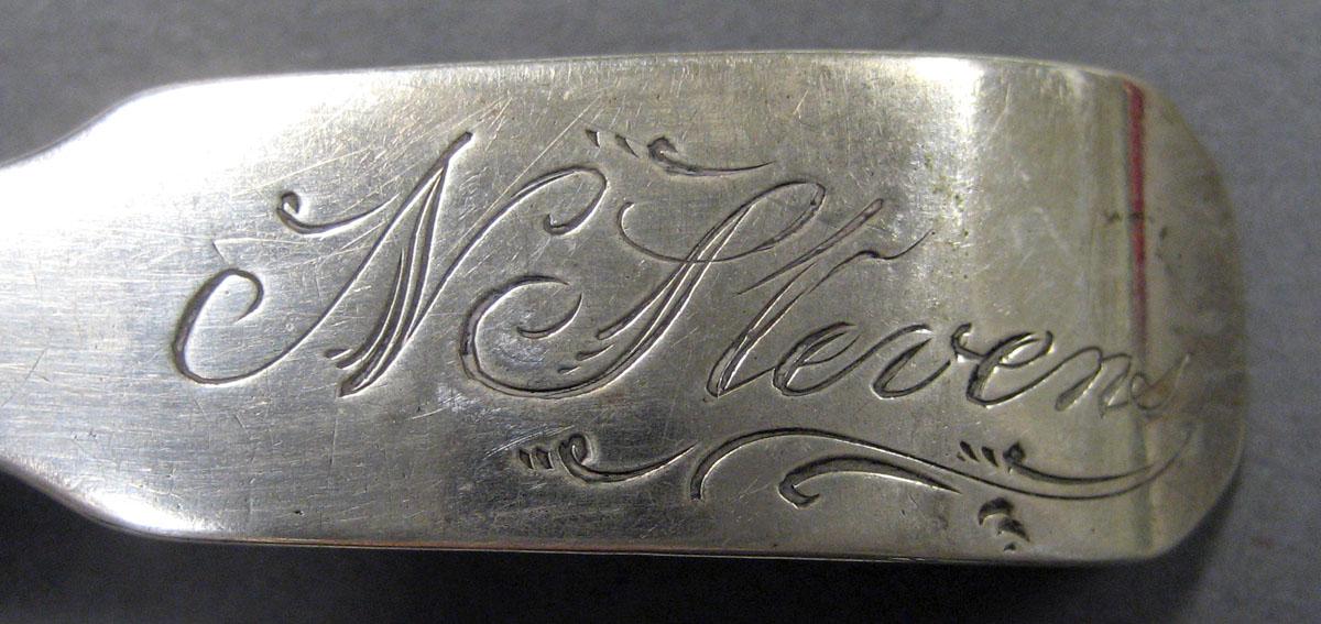 1998.0004.1976.003 Silver Spoon engraving