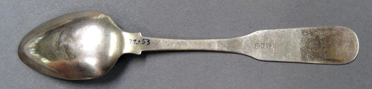 1998.0004.1979 Silver Spoon underside