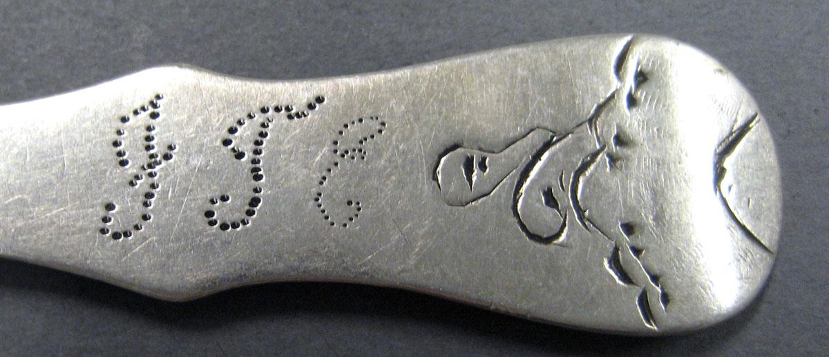 1998.0004.1981.004 Silver Spoon engraving