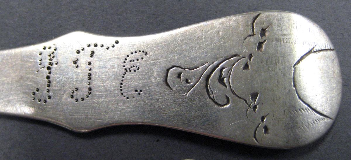 1998.0004.1981.005 Silver Spoon engraving