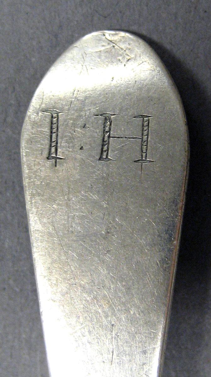1998.0004.1984 Silver Spoon engraving upper surface
