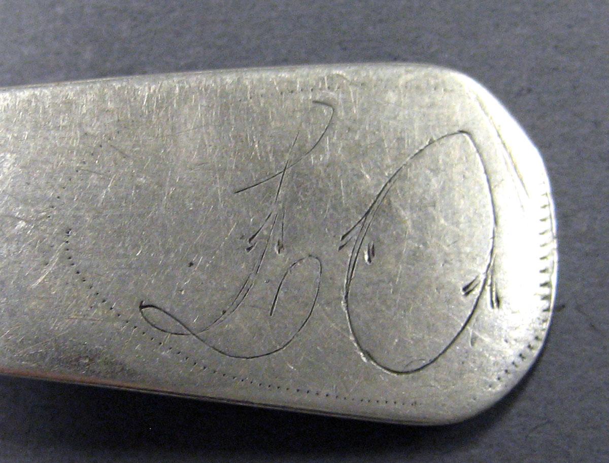 1998.0004.1985 Silver Spoon engraving