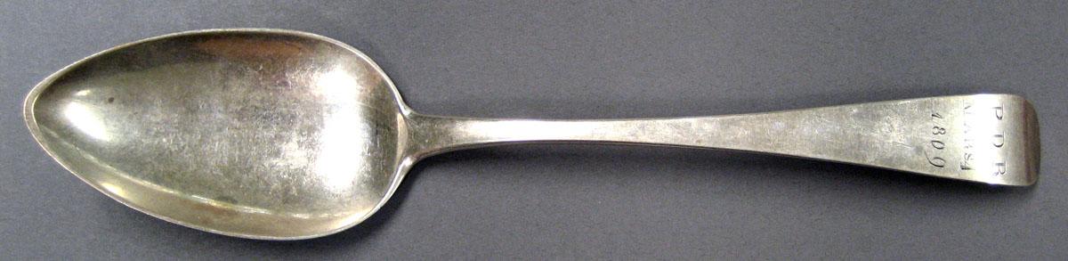 1998.0004.1986 Silver Spoon upper surface