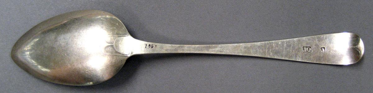 1998.0004.1986 Silver Spoon underside