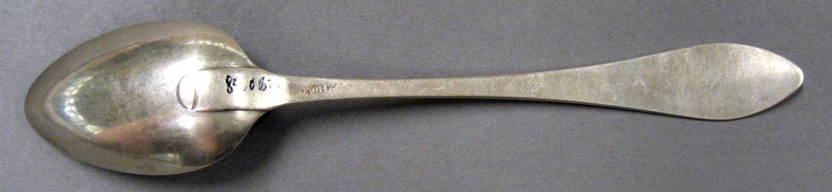1998.0004.1988 Silver Spoon underside