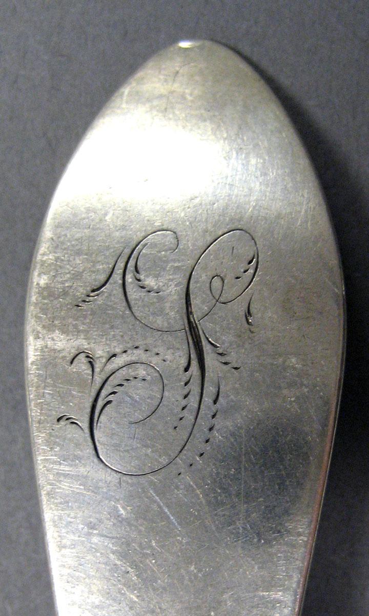 1998.0004.1988 Silver Spoon engraving