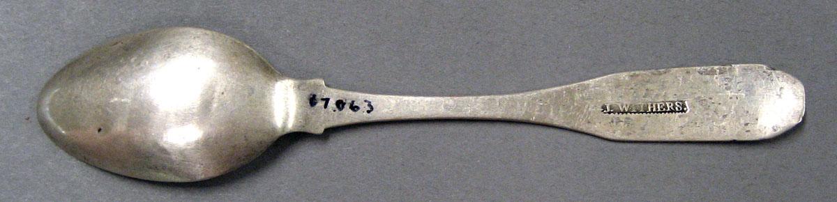 1998.0004.1989 Silver Spoon underside