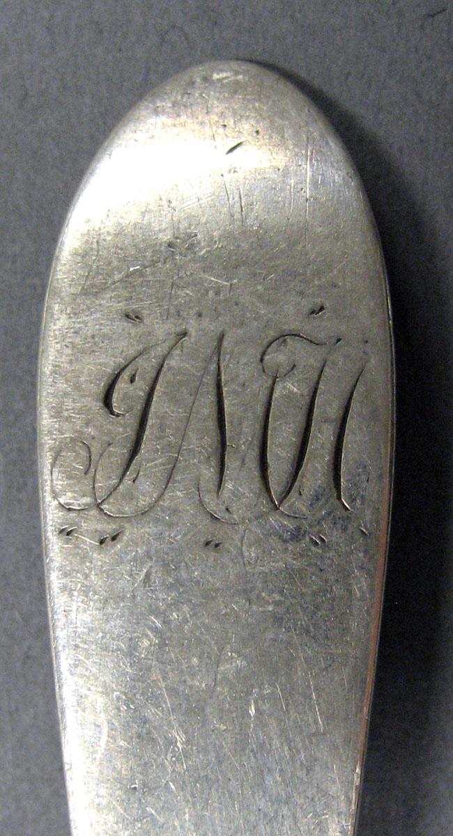 1998.0004.1993.001 Silver Spoon engraving