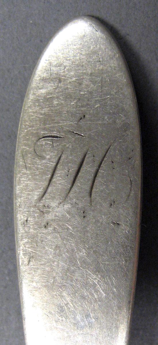 1998.0004.1993.002 Silver Spoon engraving