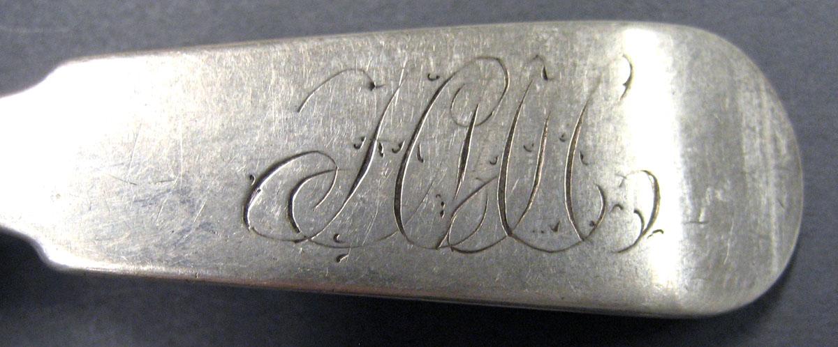 1998.0004.1999.001 Silver Spoon engraving